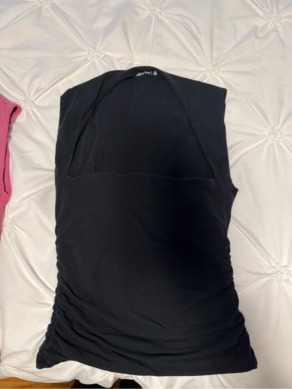 Abercrombie & Fitch Black Sleeveless Tank Top
